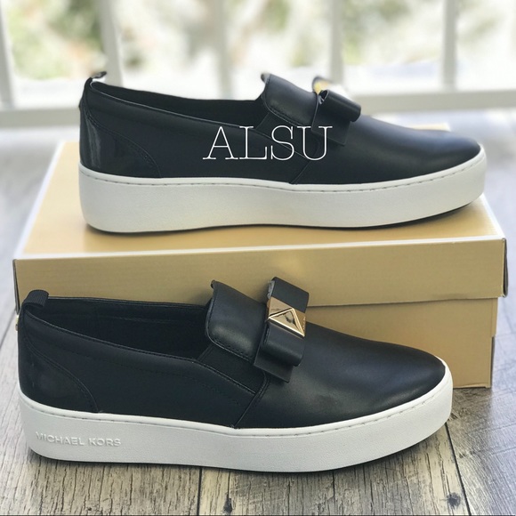 Michael Kors Aliza Slip On Black W AUTHENTIC - Picture 3 of 8